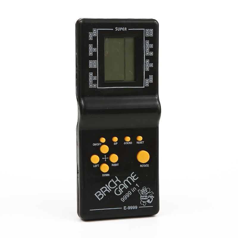 Classic Handheld Tetris Game — Pure Retro Puzzle Fun