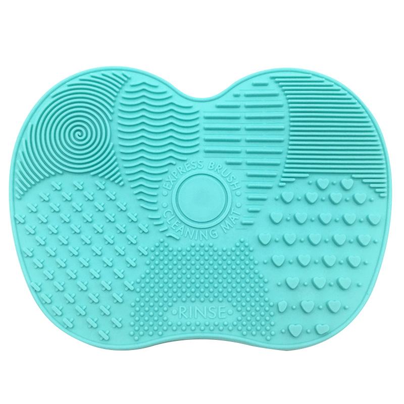 Silicone Makeup Brush Cleaner Mat — 7-Zone Deep Cleaning