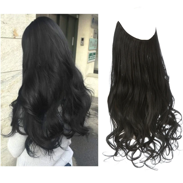 One-Piece Hair Extensions for Instant Long Curly Volume