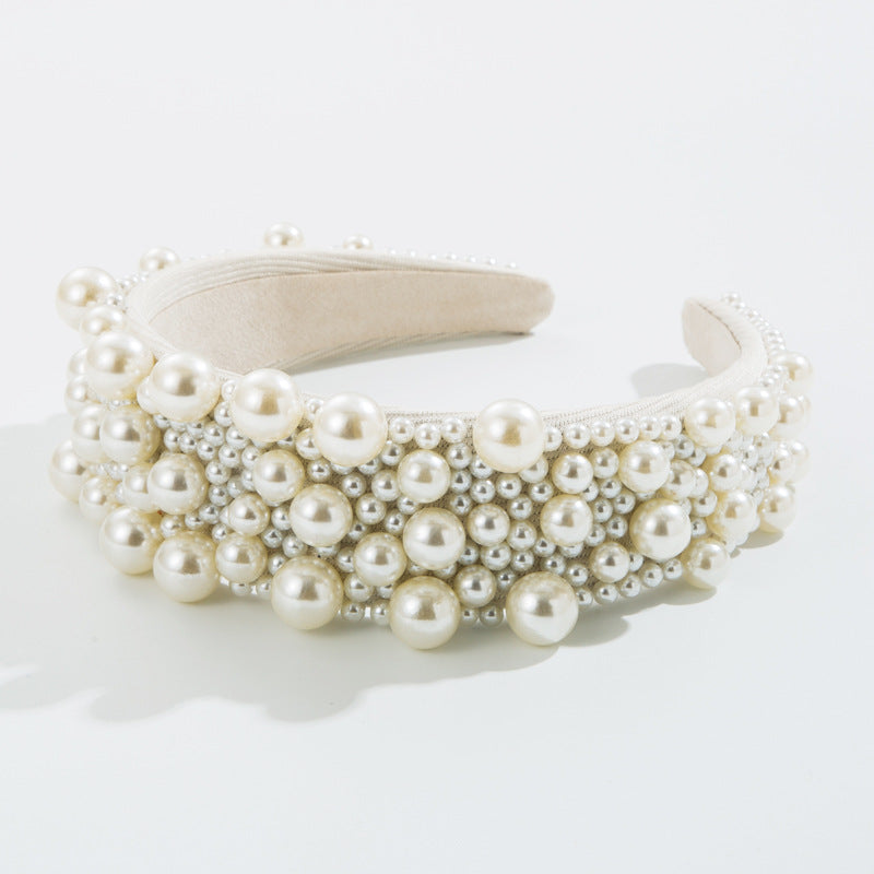 Pearl Headband for Instant Elegant, Polished Hair Styling