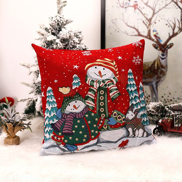 Christmas Pillow Cover for Classic Christmas Decor