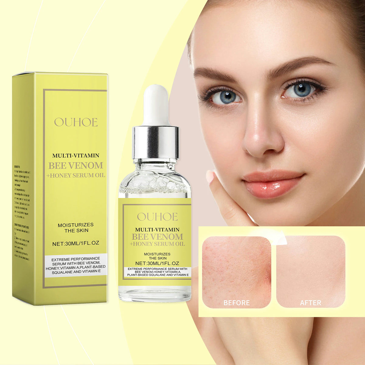 Honey Essence Oil — Deep Hydration & Luminous Skin