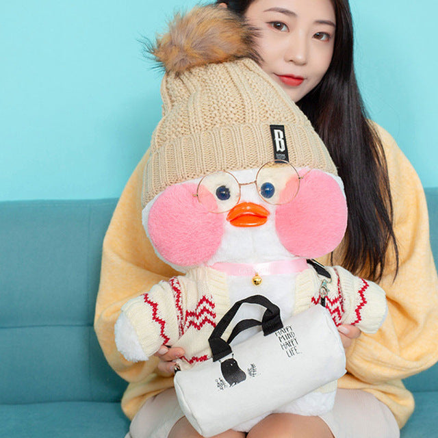 50cm Kawaii Duck Plush Toy for Cheerful Room Decor