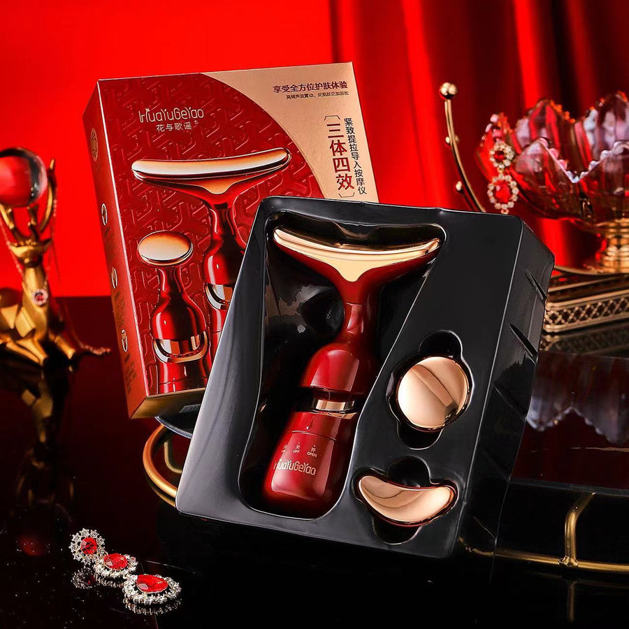 3-in-1 Facial Massager for Face, Eyes & Neck Relief