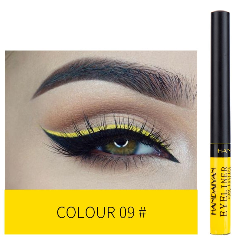 HANDAIYAN 12 Color Liquid Eyeliner Waterproof Set