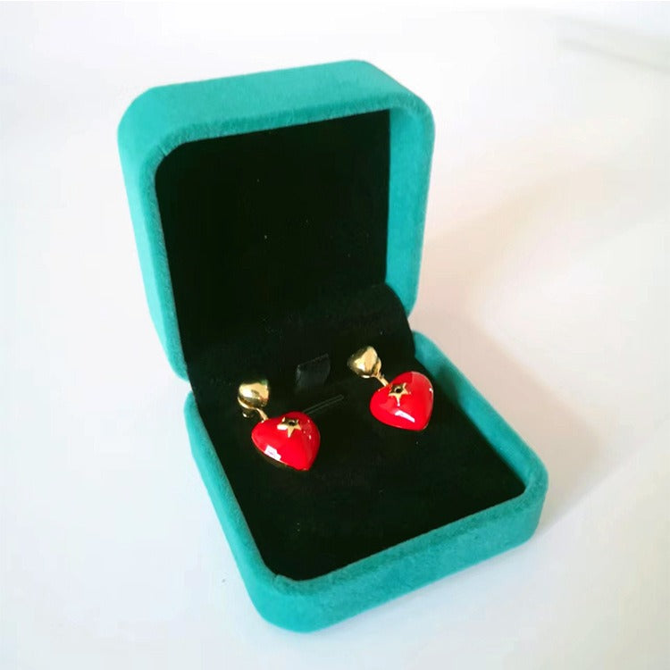 Velvet Jewelry Box for Necklaces and Gift Packaging