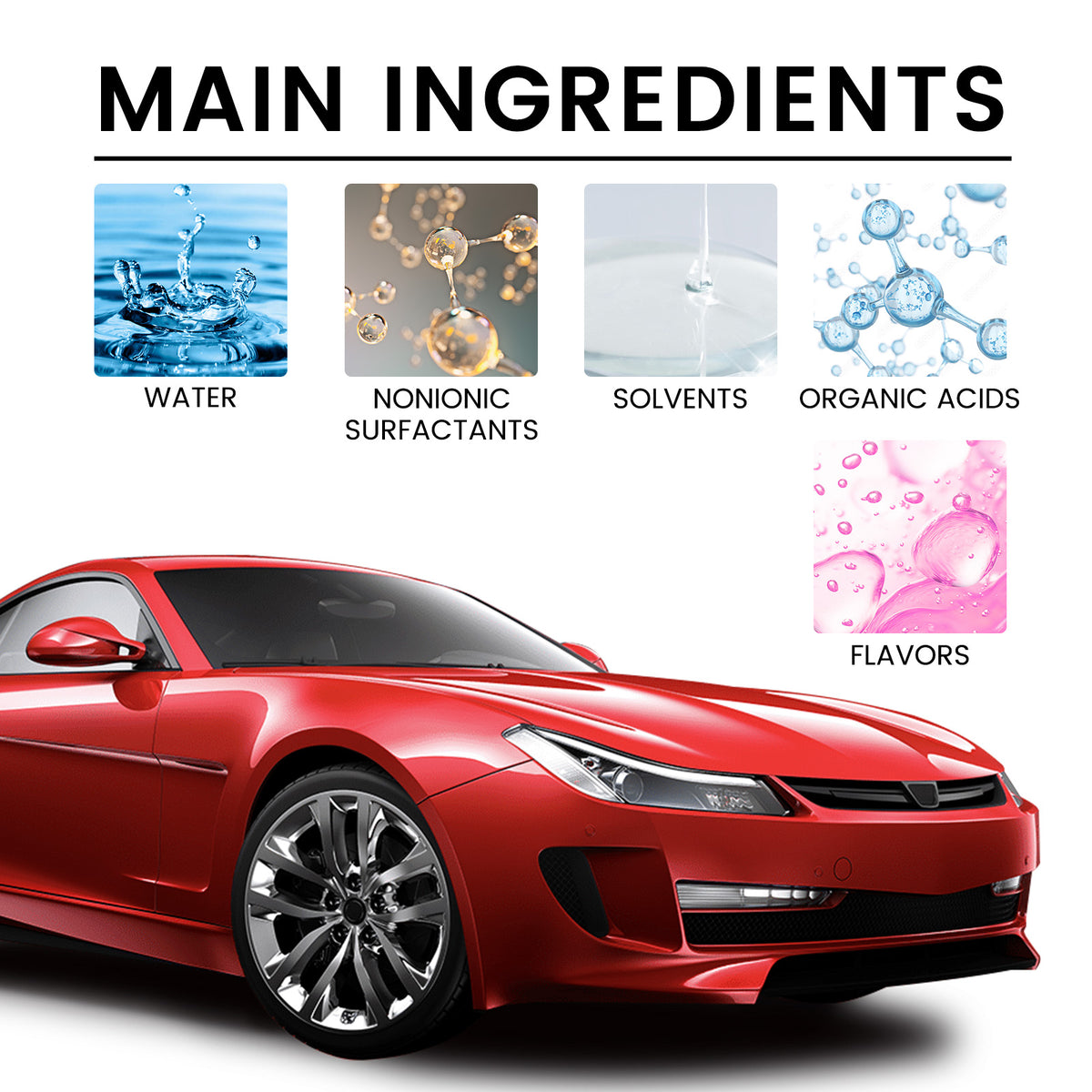 Iron Remover Spray for Wheels & Metal Surface Care