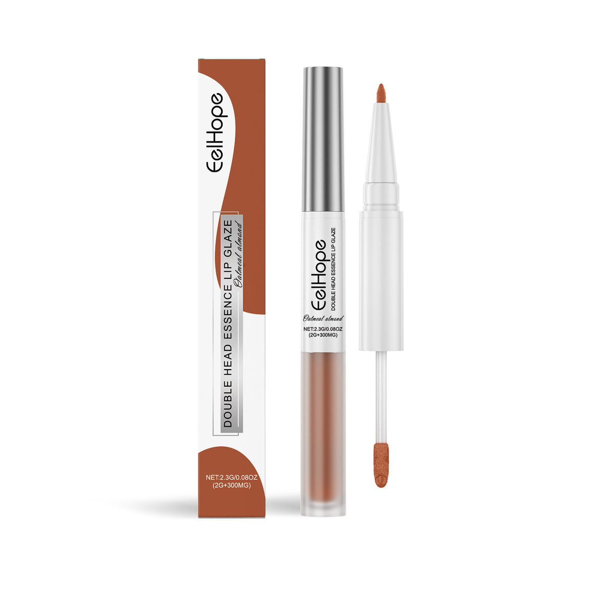 Double-Ended Lip Liner Gloss for Defined, Glossy Lips