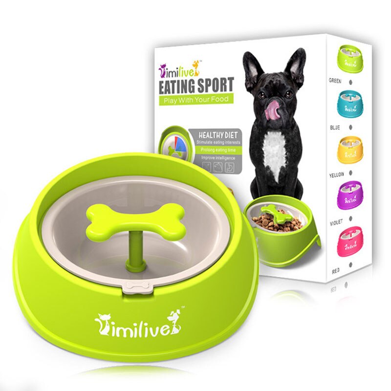 Rotary Slow Feeder Dog Bowl for Healthier Daily Eating