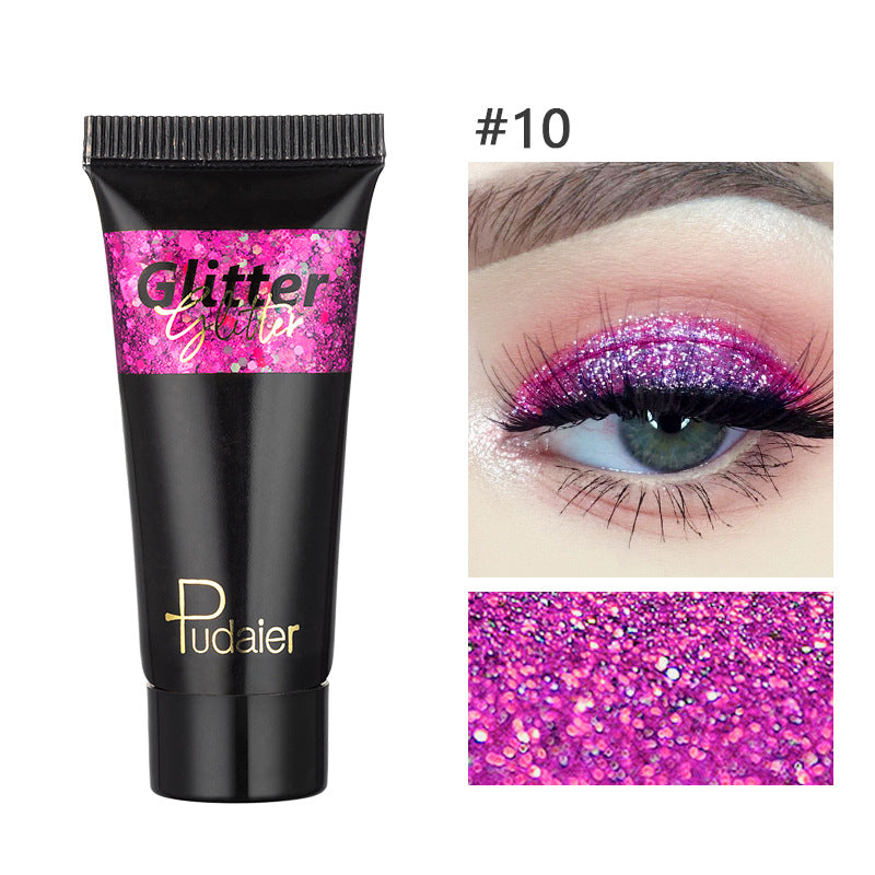 Liquid Glitter Eyeshadow for High-Flash Stage Looks