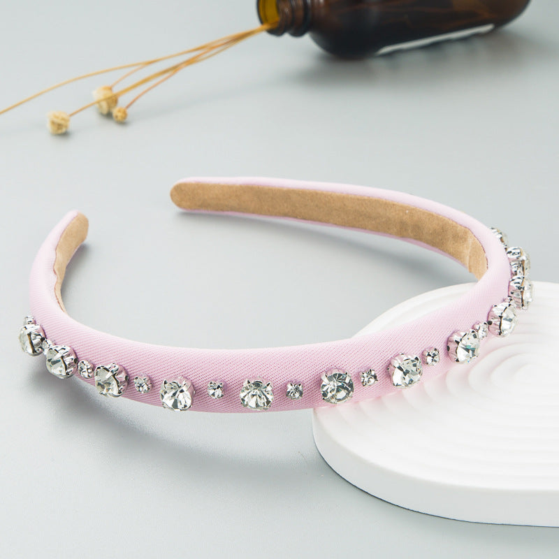 Rhinestone Hair Hoop for Instant Korean-Inspired Glamour