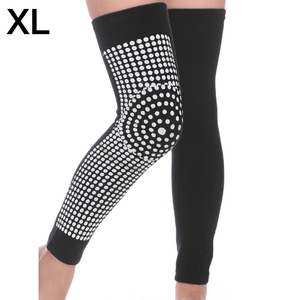 1 Pair Dot Matrix Self Heating Knee Pads Brace Sports Kneepa