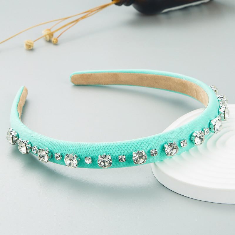 Rhinestone Hair Hoop for Instant Korean-Inspired Glamour