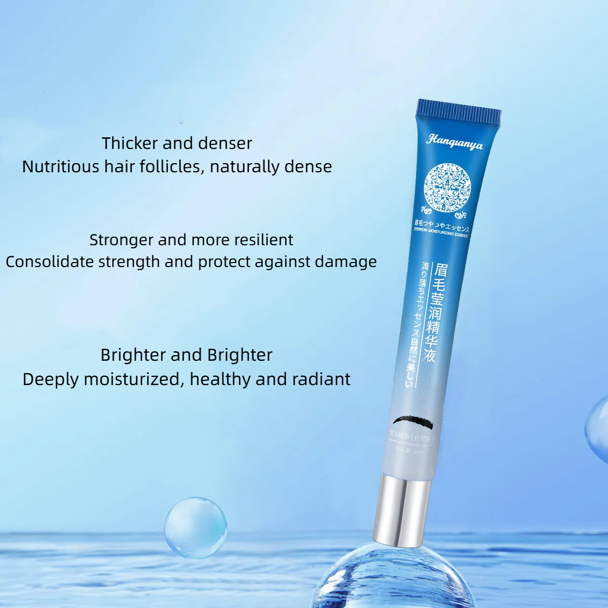 Eyebrow nutrition liquid dense natural growth nourish eyebro