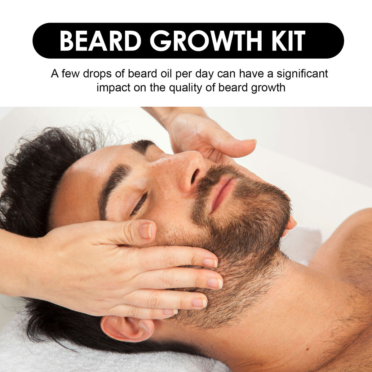 Beard Growth Serum Kit for a Fuller-Looking Beard