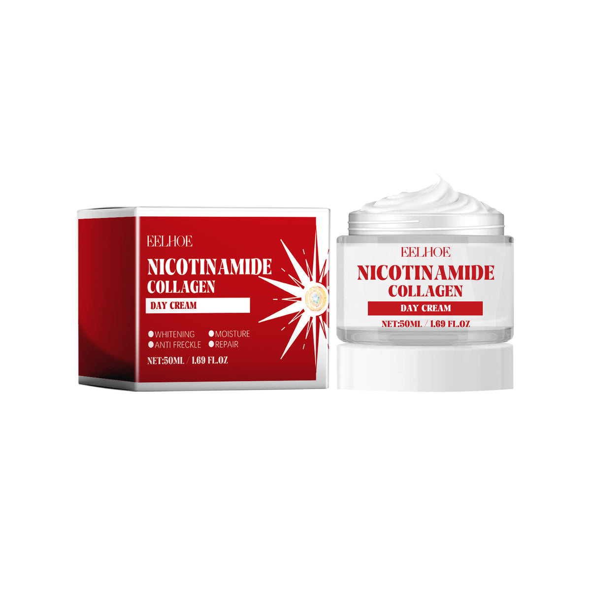 Nicotinamide Collagen Cream Duo for Dark Spots & Dryness