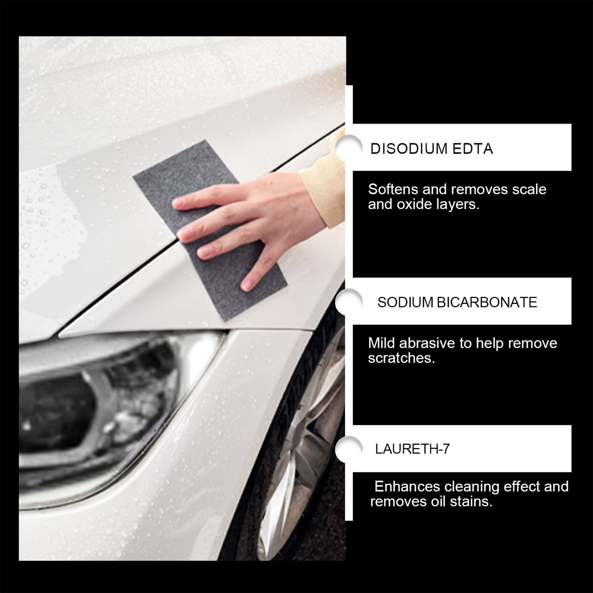 Car Scratch Remover DIY Paint Shine Repair Kit