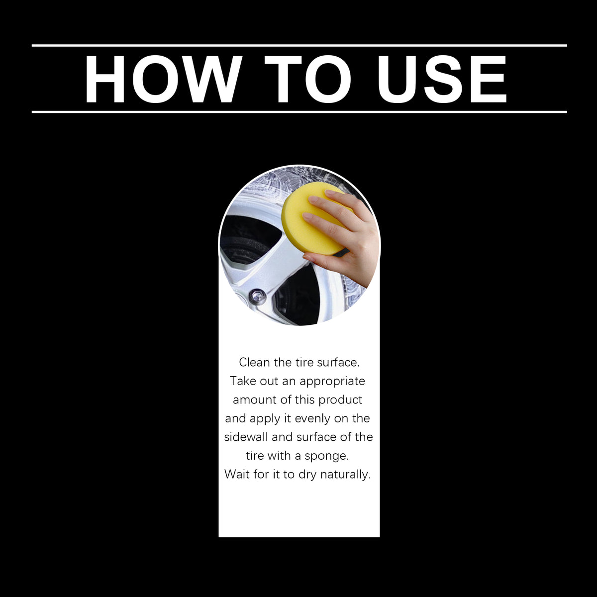Tire Shine Paste for Quick, Easy Tire Renewal Results