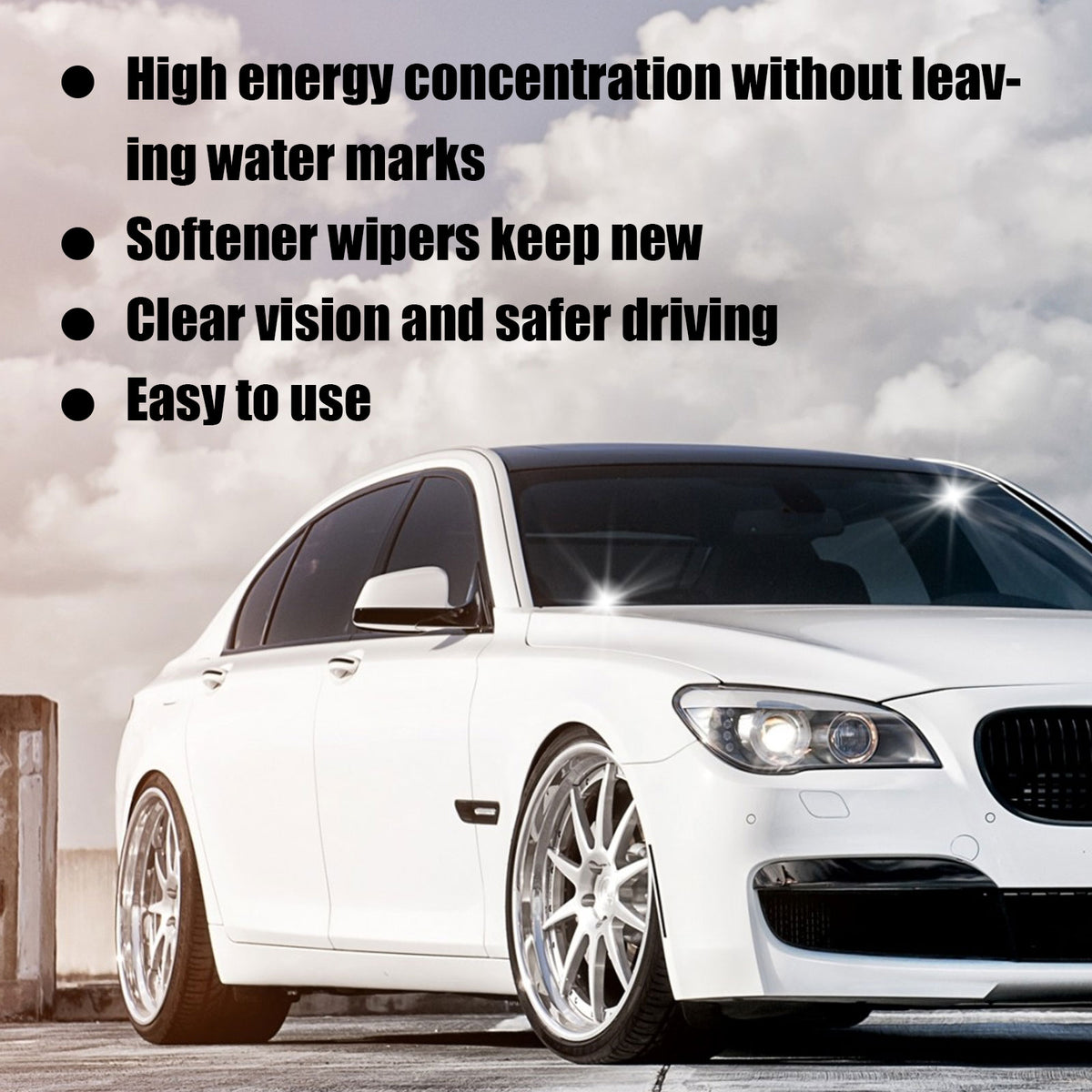 Windshield Cleaner Tablets for Clearer, Safer Driving