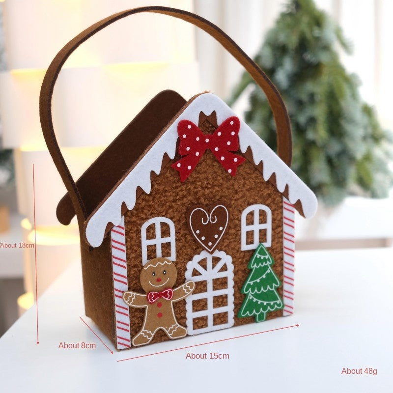 Christmas Gingerbread Tote Bag for Festive Gifting