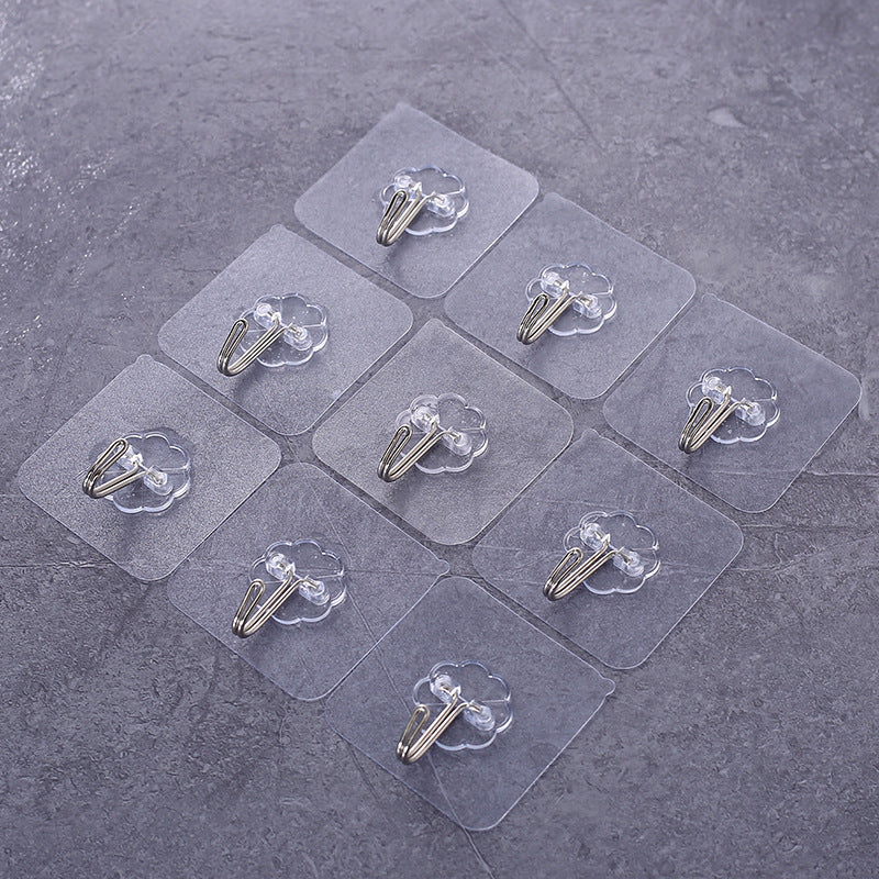 Adhesive Wall Hook, No-Drill Scratch-Free Storage