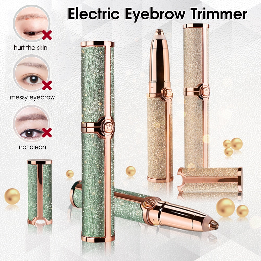 Electric Eyebrow Trimmer for Precise Facial Grooming