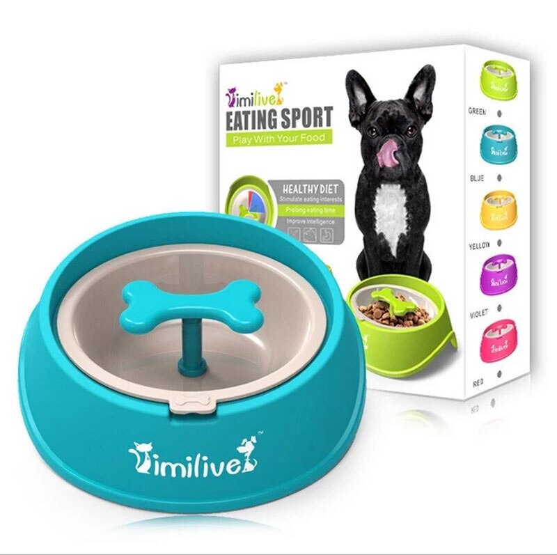 Rotary Slow Feeder Dog Bowl for Healthier Daily Eating
