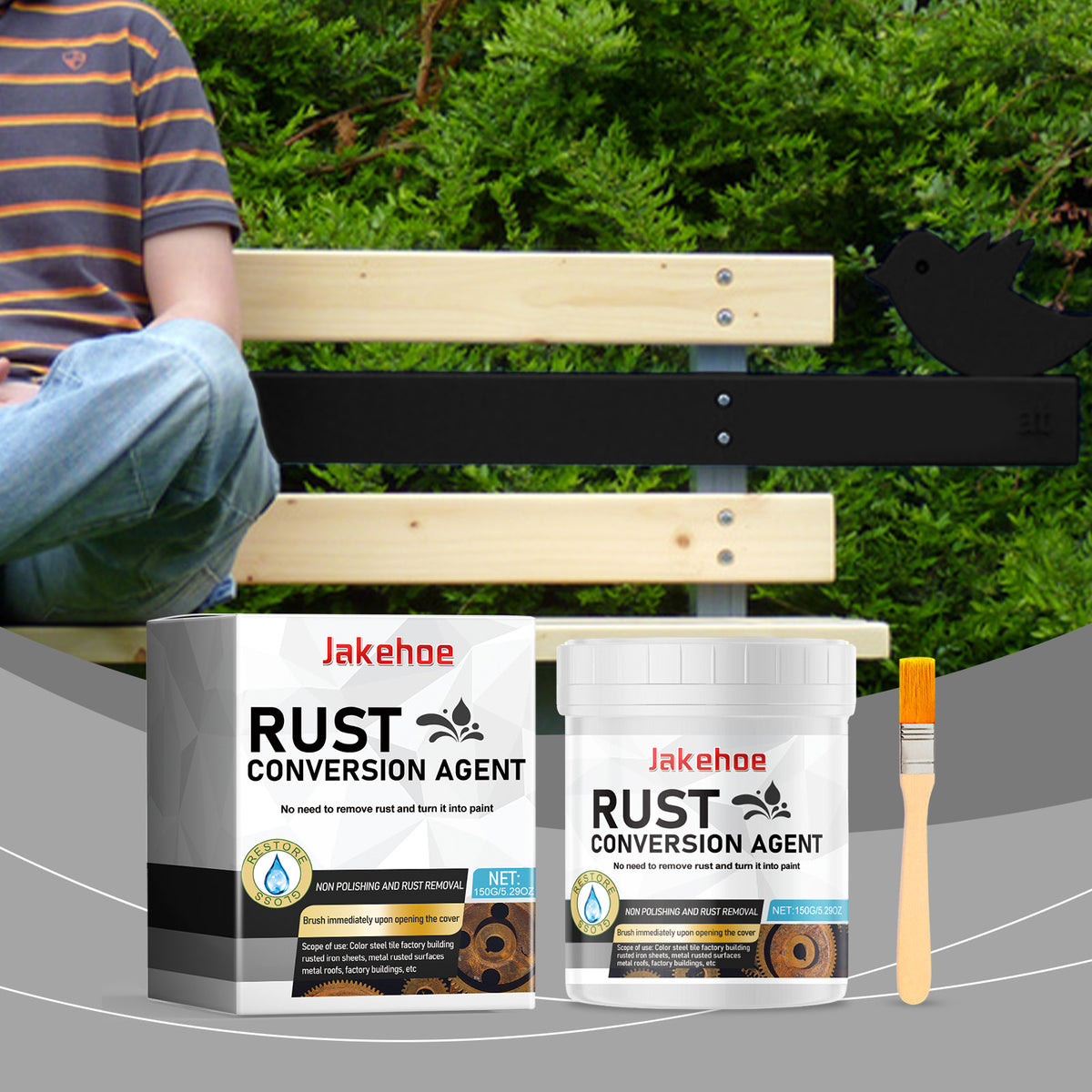 Rust Converter Treatment for Metal Anti-Rust Protection