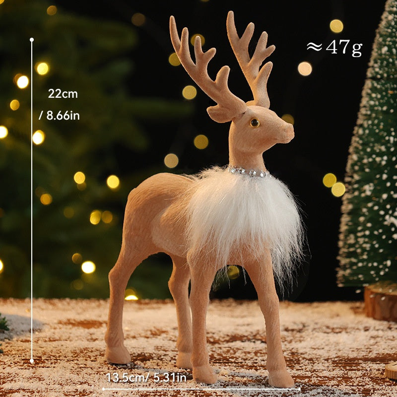 Christmas Reindeer Decorations for Cozy Woodland Charm