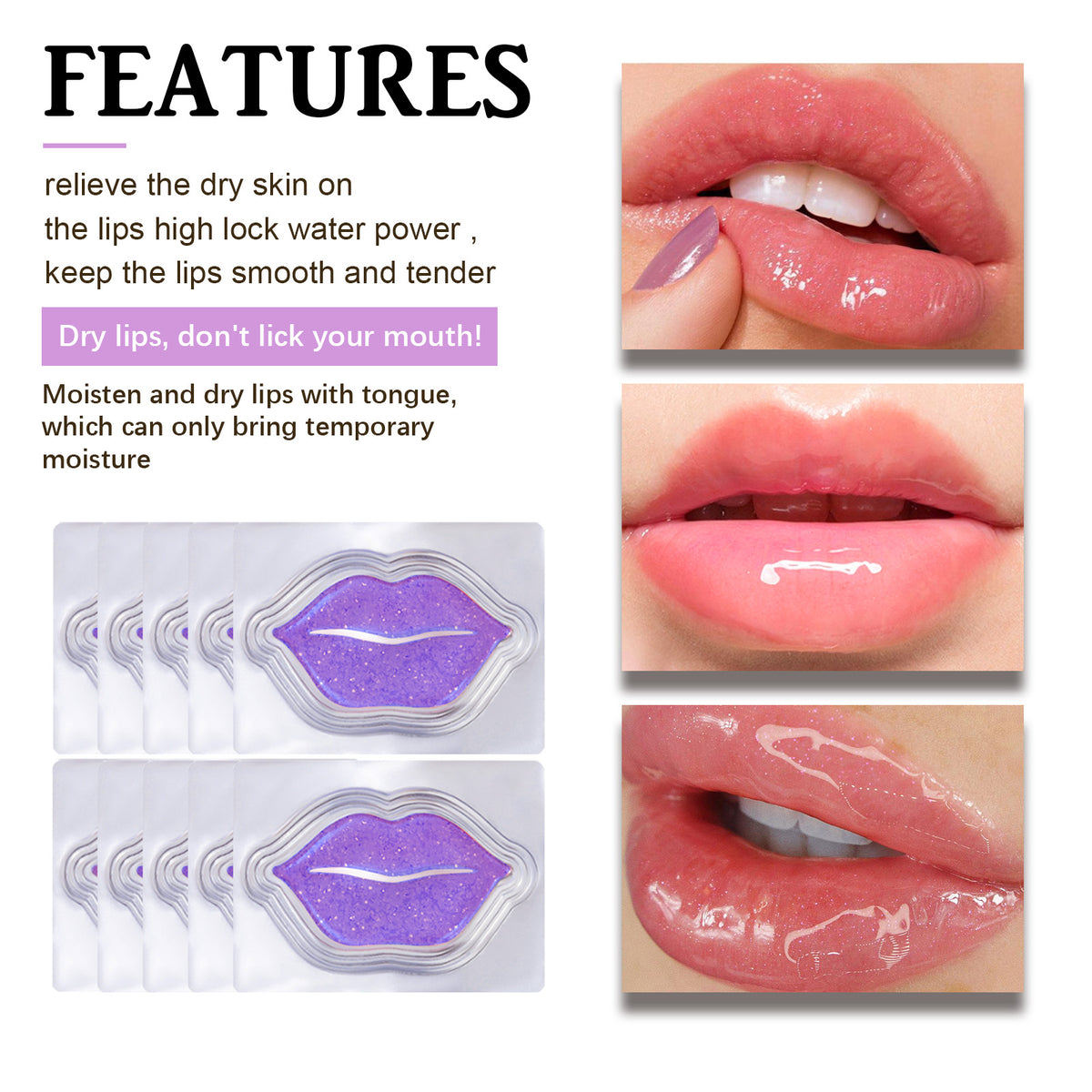 Marine Collagen Lip Masks for Smooth, Hydrated Lips