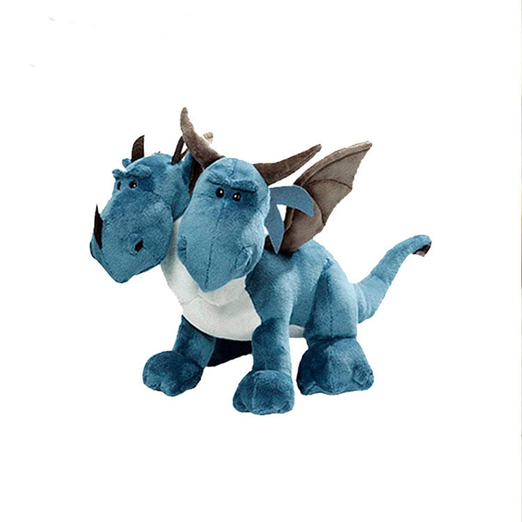 Double-Headed Dragon Plush Toy for Imaginative Play
