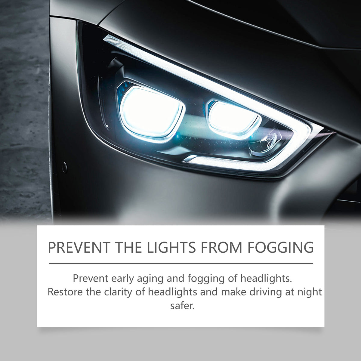 Headlight Restoration Kit for Clearer Night Driving
