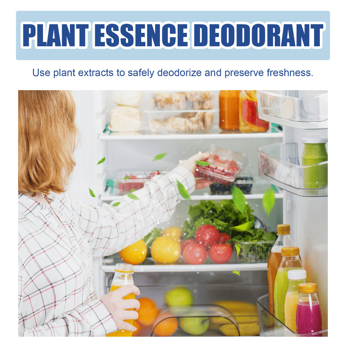 Refrigerator Deodorizer Gel for Long-Lasting Freshness