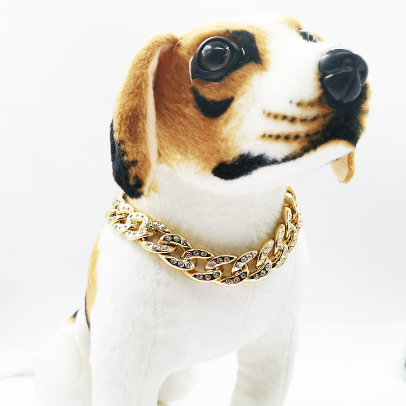 Rhinestone Pet Necklace - Glam Diamond Cat & Dog Collar