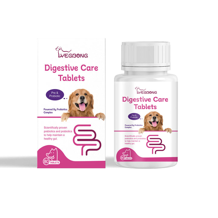 Dog Probiotic Tablets for Digestion & Gut Health