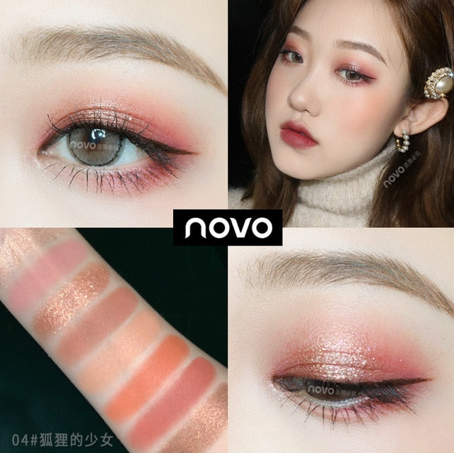 Earth Tone Eyeshadow Palette for Matte-to-Shimmer Looks