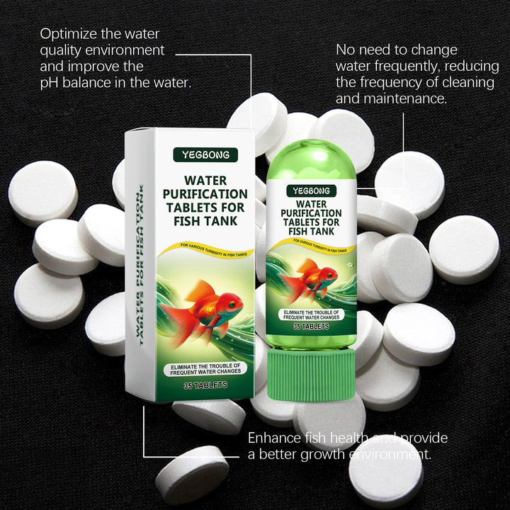 Aquarium Water Purification Tablets for Easier Care