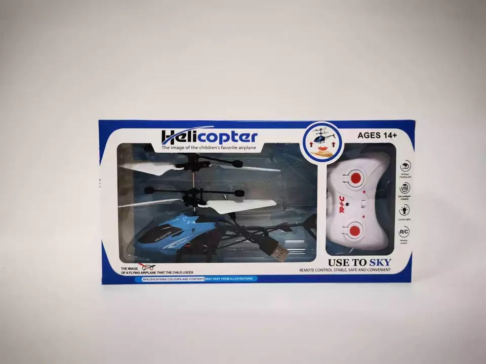 Gesture-Controlled Flying Helicopter Toy for Indoor Fun