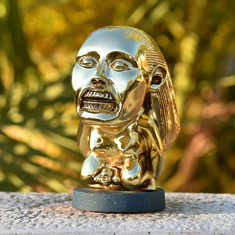 Indiana Jones Golden Idol Statue for Desk and Cosplay