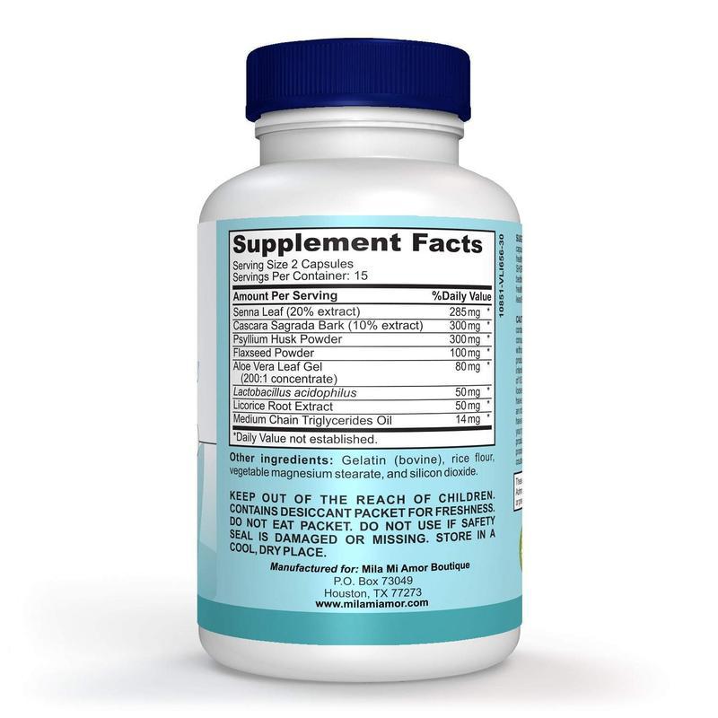 15 Day Bowel Cleanse Capsules — Natural Constipation Relief