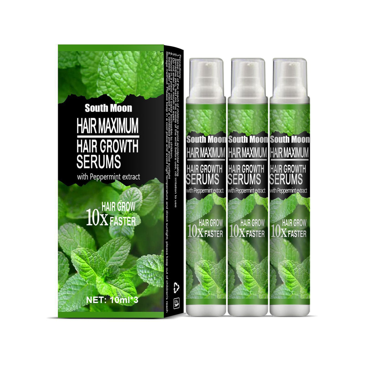Peppermint Hair Growth Serum for Thinning Hair Care