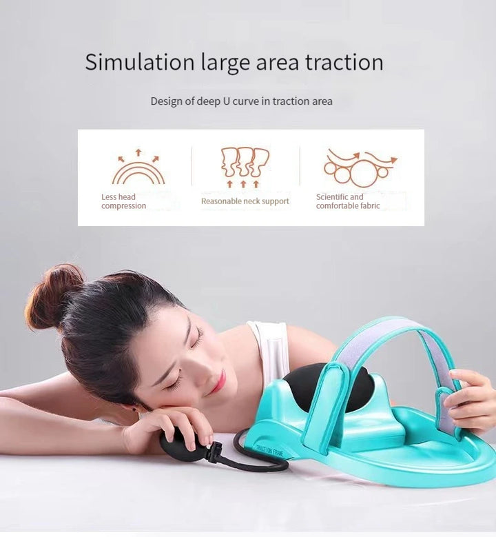 Cervical Traction Pillow — Decompress Your Neck and Ease