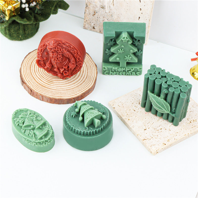 Christmas Candle Molds for Detailed Holiday Designs