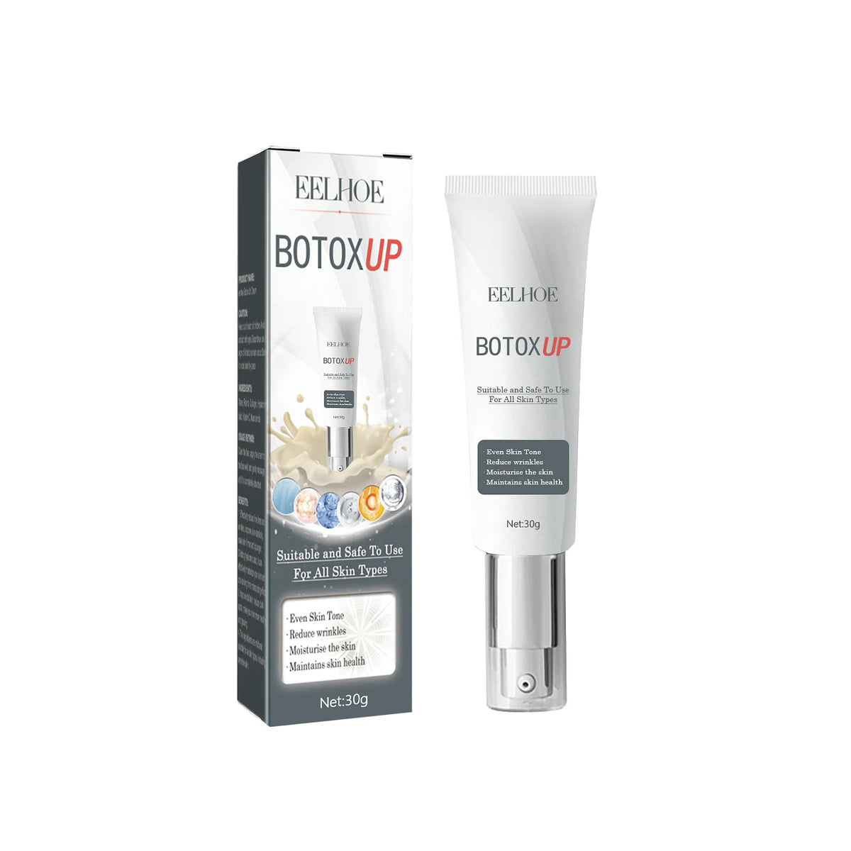 EELHOE Facial Fine Line Relief Lotion — Firm, Smooth