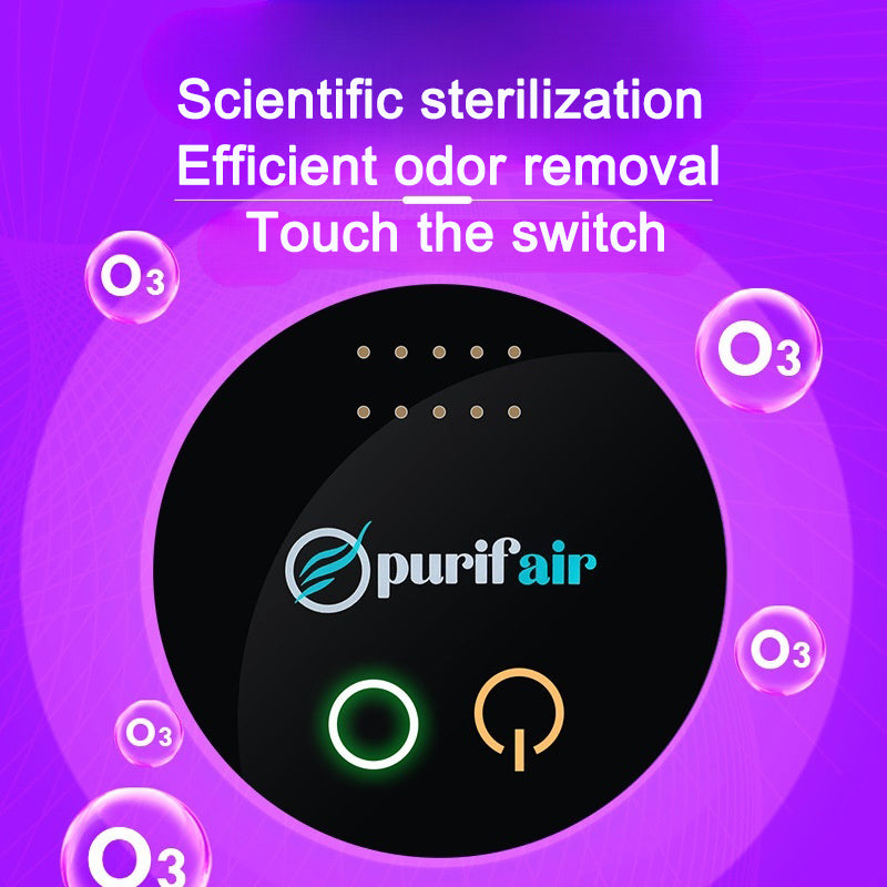 Compact USB Ozone Air Purifier for Room Odor Removal