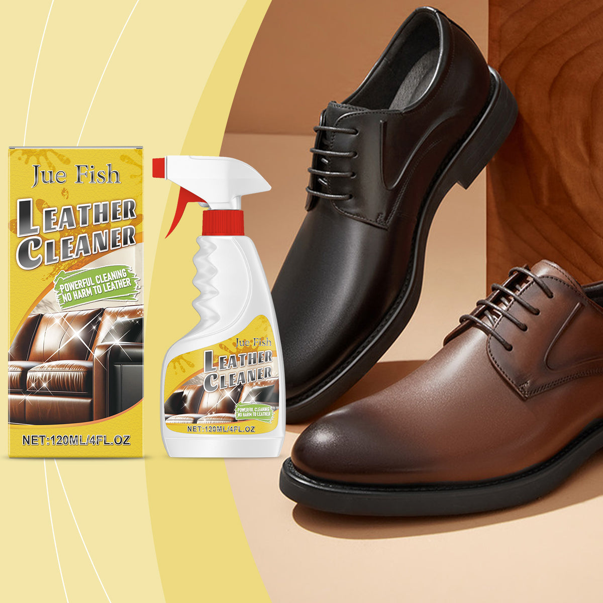 Leather Cleaner Spray for Stains & Leather Furniture