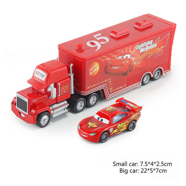 Disney Pixar Cars Toy Set: Compact Racing Playtime