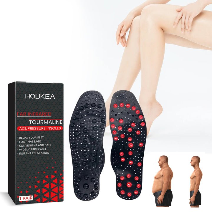 Acupressure Insoles for Arch Support and Foot Comfort