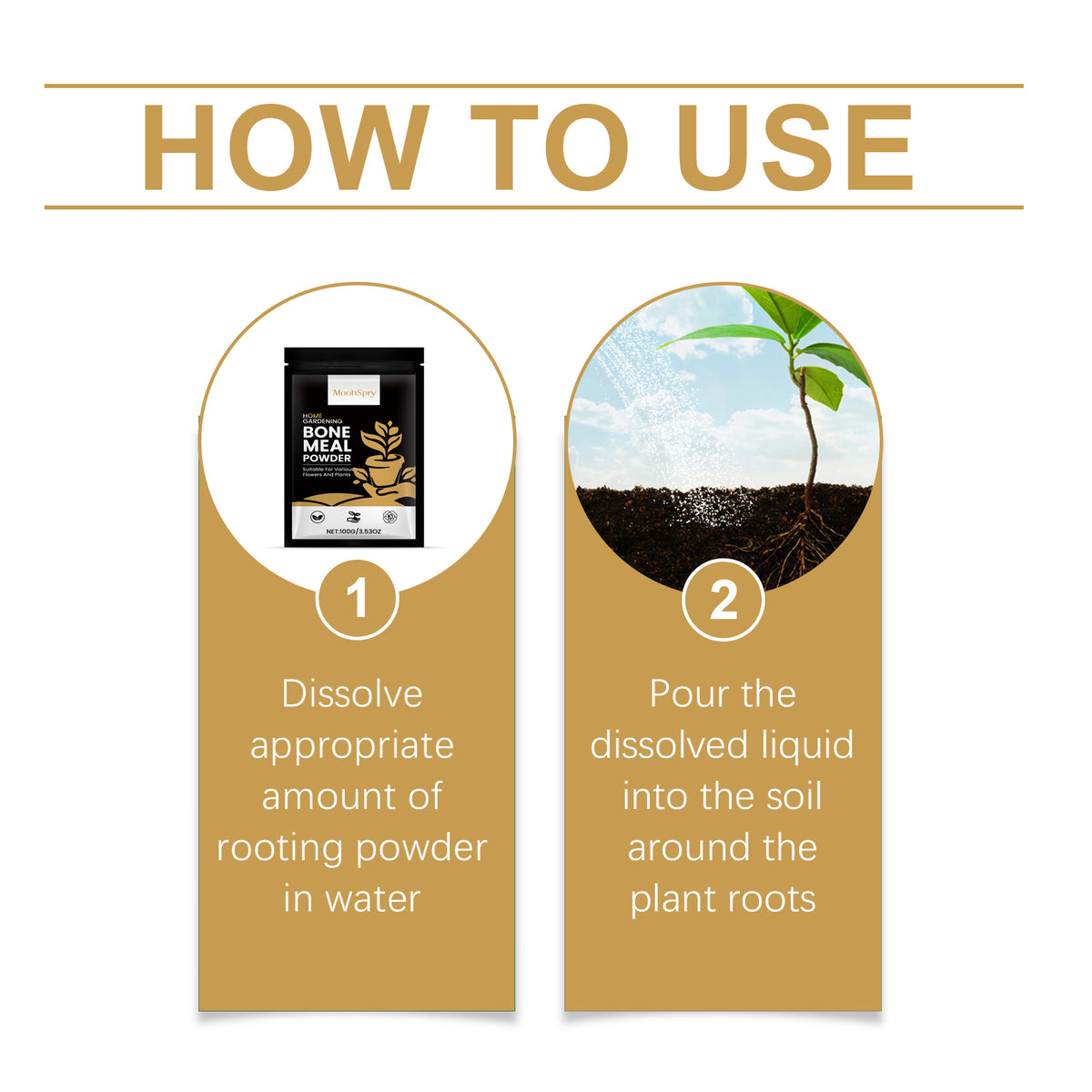 Plant Root Powder for Healthier Soil & Stronger Roots