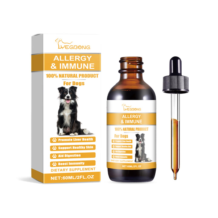 Dog Allergy & Immune Support Drops for Daily Wellness